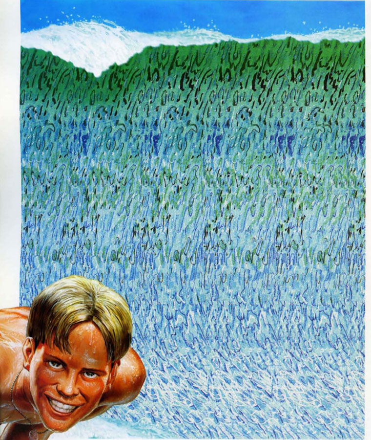 Стереограмма - Серфингист Стереограмма - Серфингист