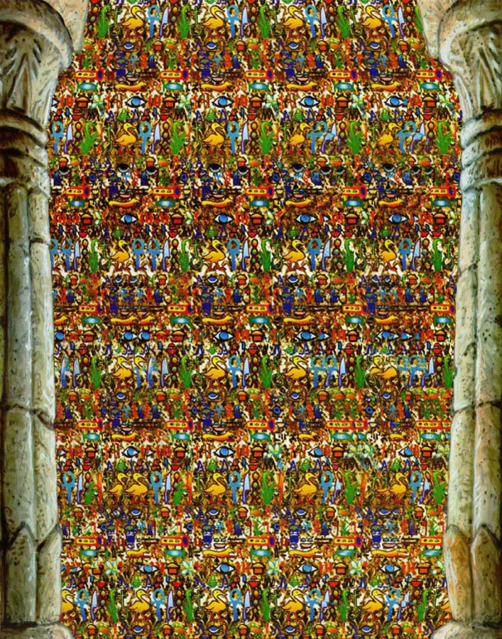 Стереограмма - Мумия Стереограмма - Мумия