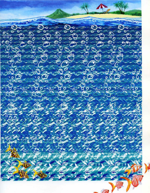 Стереограмма - Ныряльщик Стереограмма - Ныряльщик