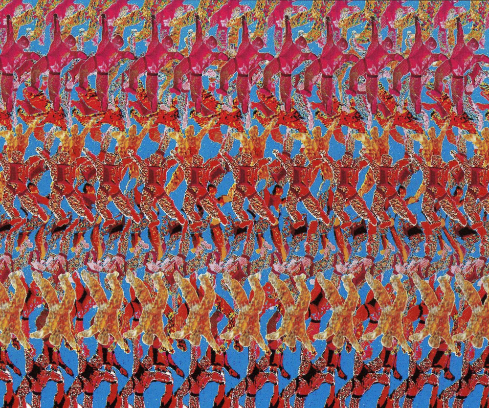 Стереограмма - На этой картинке нет скрытых 3D изображений Стереограмма - На этой картинке нет скрытых 3D изображений