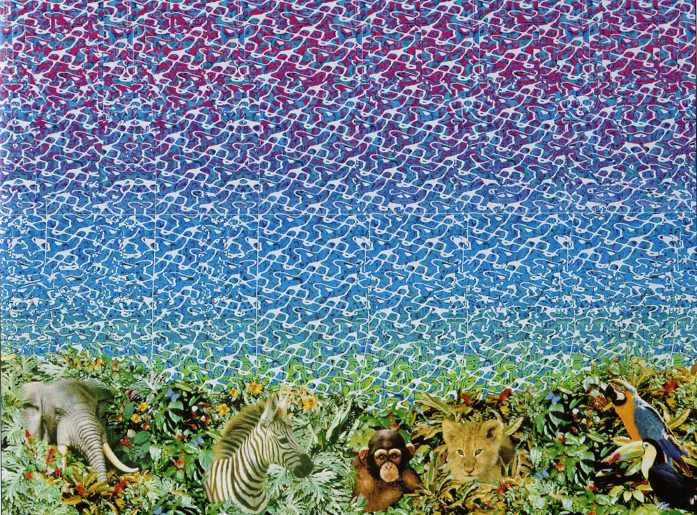 Стереограмма - Зебры Стереограмма - Зебры