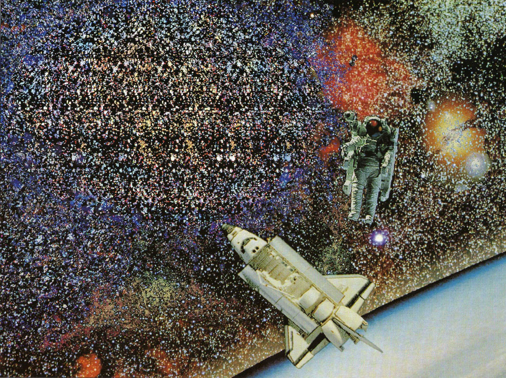 Стереограмма - Летящий орёл Стереограмма - Летящий орёл