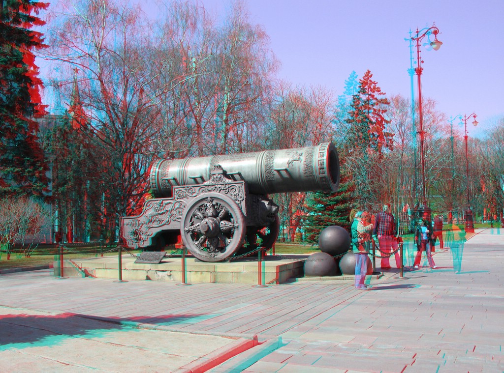 Анаглиф - Царь-пушка Анаглиф - Царь-пушка