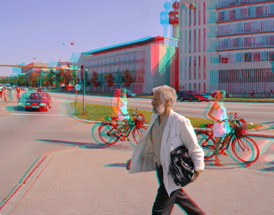 Анаглиф - Обычный день в городе Анаглиф - Обычный день в городе