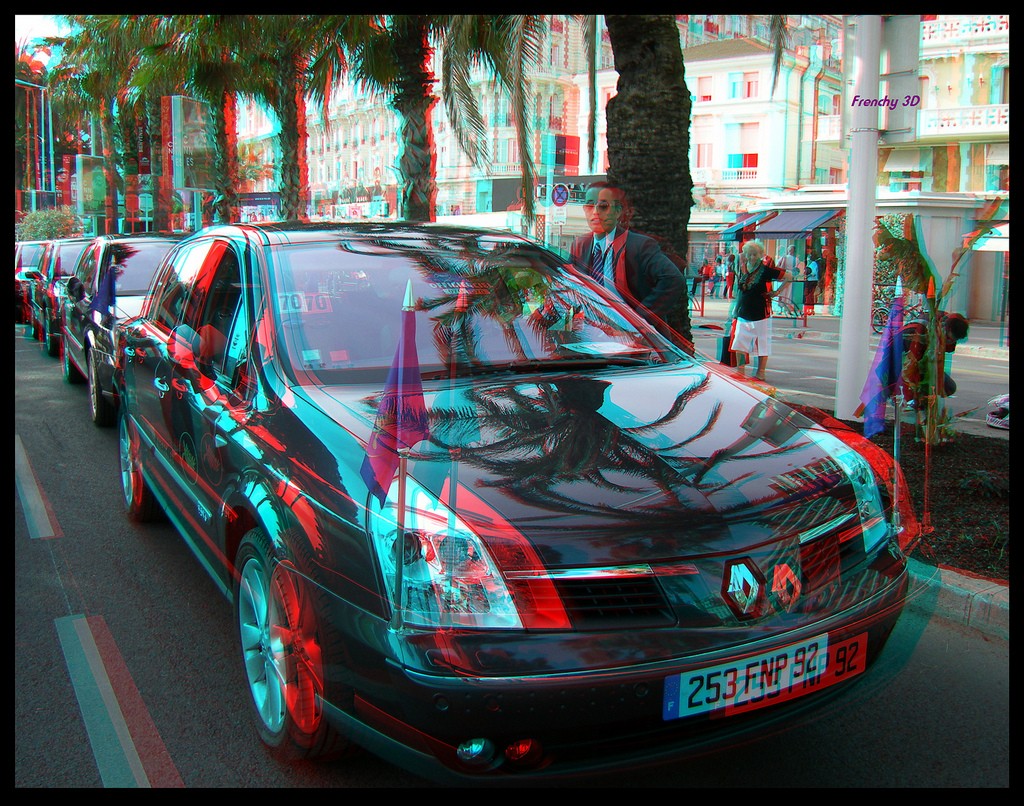 Анаглиф - Автомобильная парковка в городе Анаглиф - Автомобильная парковка в городе