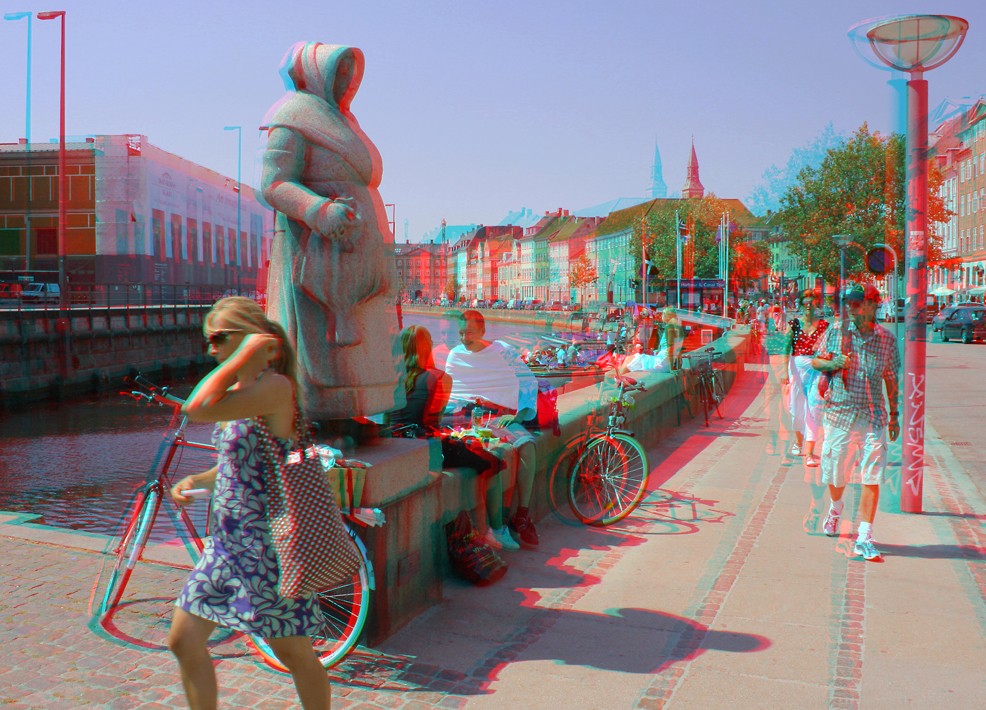 Анаглиф - На набережной Анаглиф - На набережной