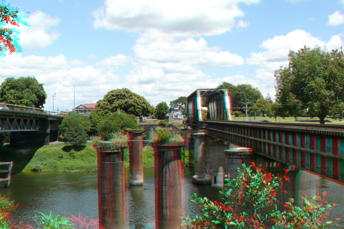 Анаглиф - Мост через речку Анаглиф - Мост через речку