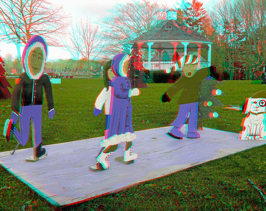 Анаглиф - В парке Анаглиф - В парке