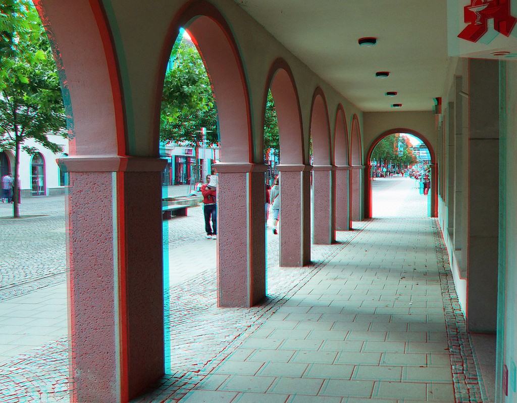 Анаглиф - Колоннада Анаглиф - Колоннада