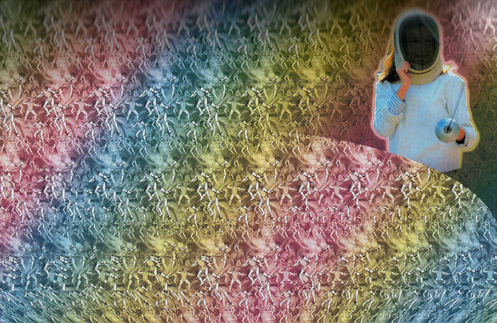 Стереограмма - Фехтование Стереограмма - Фехтование