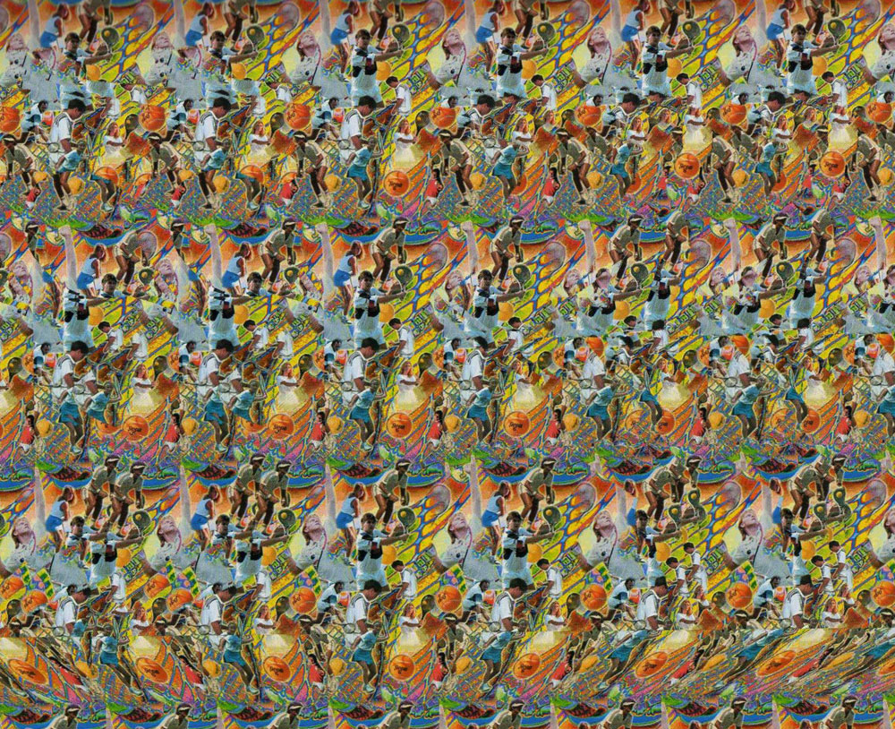 Стереограмма - Теннисистка Стереограмма - Теннисистка