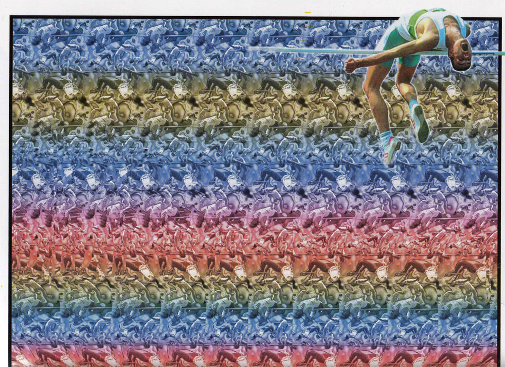 Стереограмма - Прыжок в высоту Стереограмма - Прыжок в высоту