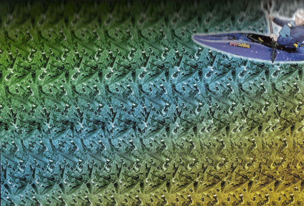 Стереограмма - Каноэ Стереограмма - Каноэ