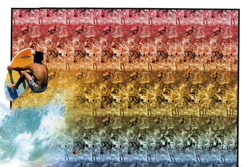 Стереограмма - Серфингист Стереограмма - Серфингист