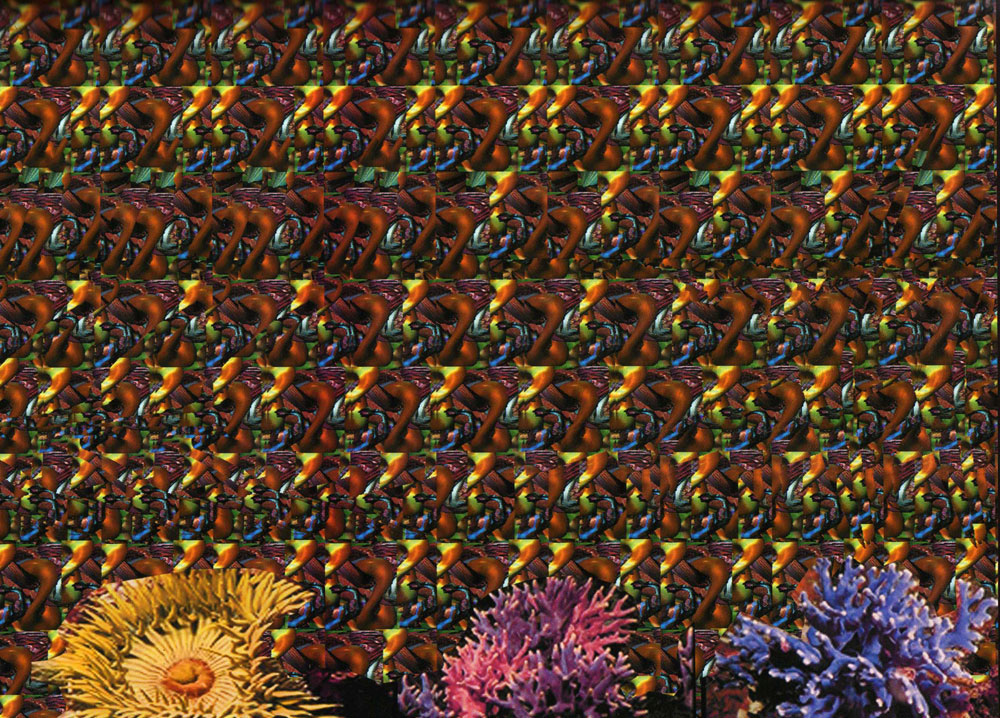 Стереограмма - Рыба-меч Стереограмма - Рыба-меч