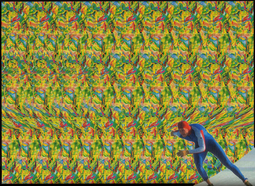 Стереограмма - Конькобежец Стереограмма - Конькобежец