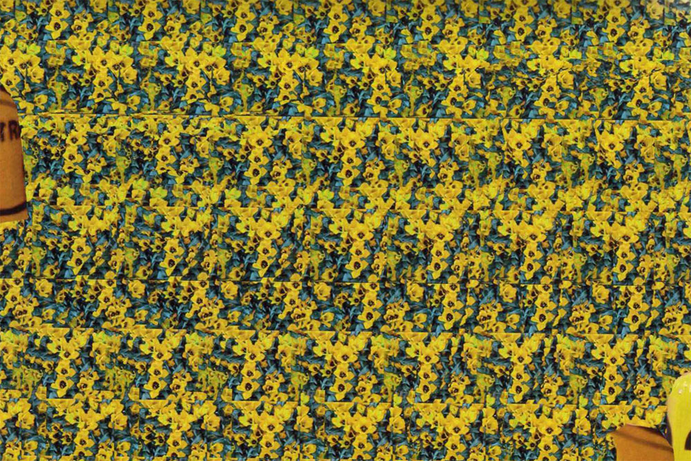 Стереограмма - Гимнастка с мячом Стереограмма - Гимнастка с мячом