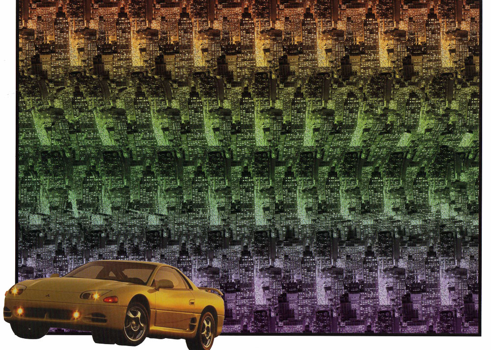 Стереограмма - Автомобиль Стереограмма - Автомобиль