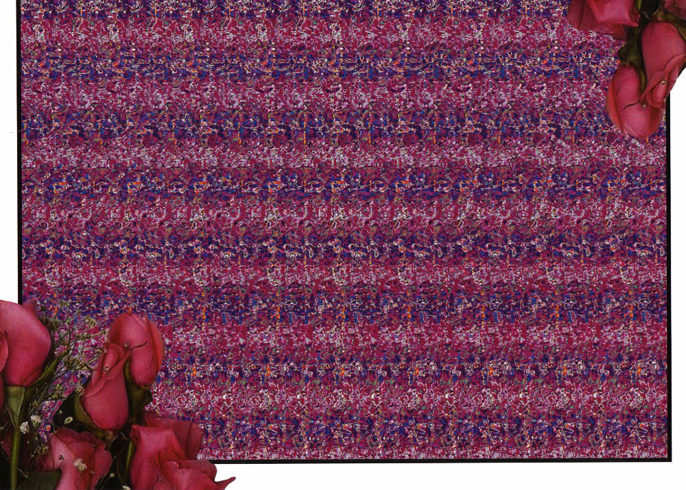 Стереограмма - Цветок в горшочке Стереограмма - Цветок в горшочке