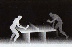 Подсказка к стереограмме - Настольный теннис Подсказка к стереограмме - Настольный теннис