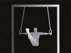 Подсказка к стереограмме - Гимнаст на кольцах Подсказка к стереограмме - Гимнаст на кольцах