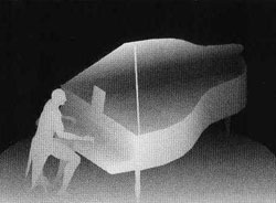 Подсказка к стереограмме - Игра на рояле Подсказка к стереограмме - Игра на рояле