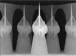 Подсказка к стереограмме - Люди с мечами Подсказка к стереограмме - Люди с мечами